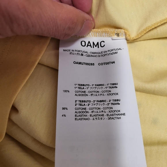 OAMC Oversized Spark of Life T-Shirt - Picture 8 of 8